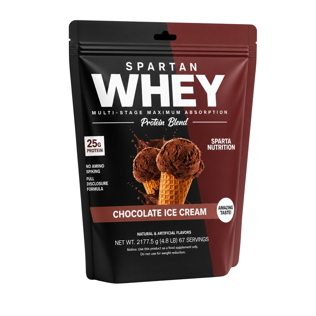 Spartan Whey · Chocolate Ice Cream